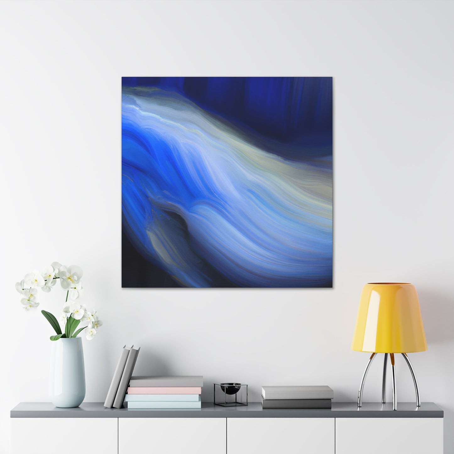 Beluga Whale Impression - Canvas