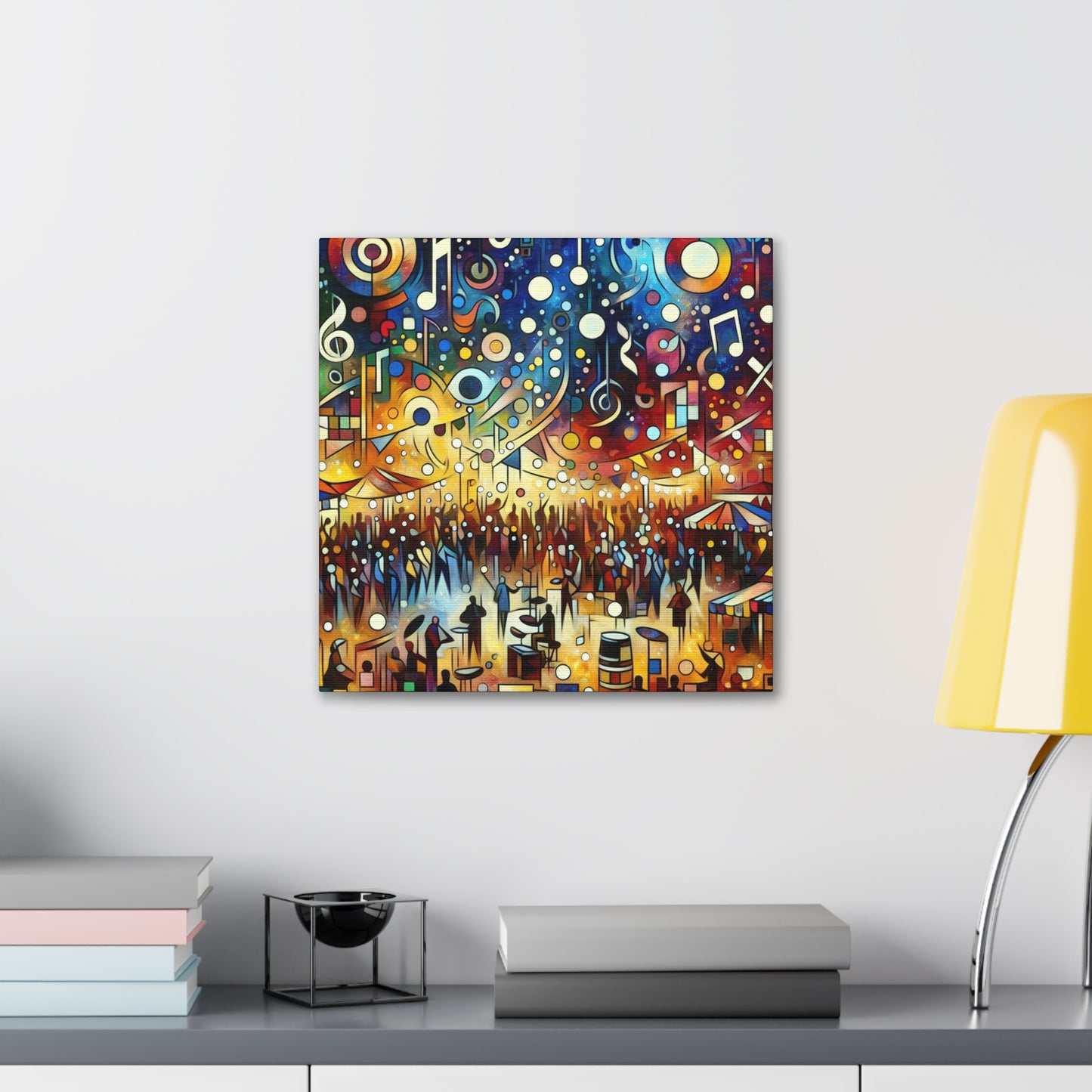 Joyful Celebrations in Motion - Canvas