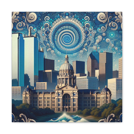 Elegant Dallas Splendor - Canvas