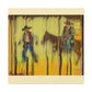 Stagecoach in Motion - Canvas