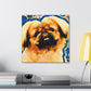 Pekingese Poised Elegance - Canvas