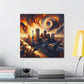 "Enigmatic Indianapolis Dreams" - Canvas