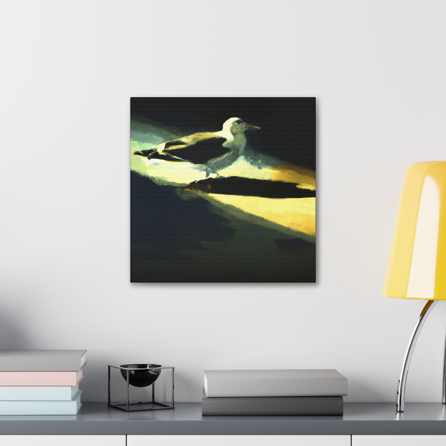 Seagull's Soaring Freedom - Canvas