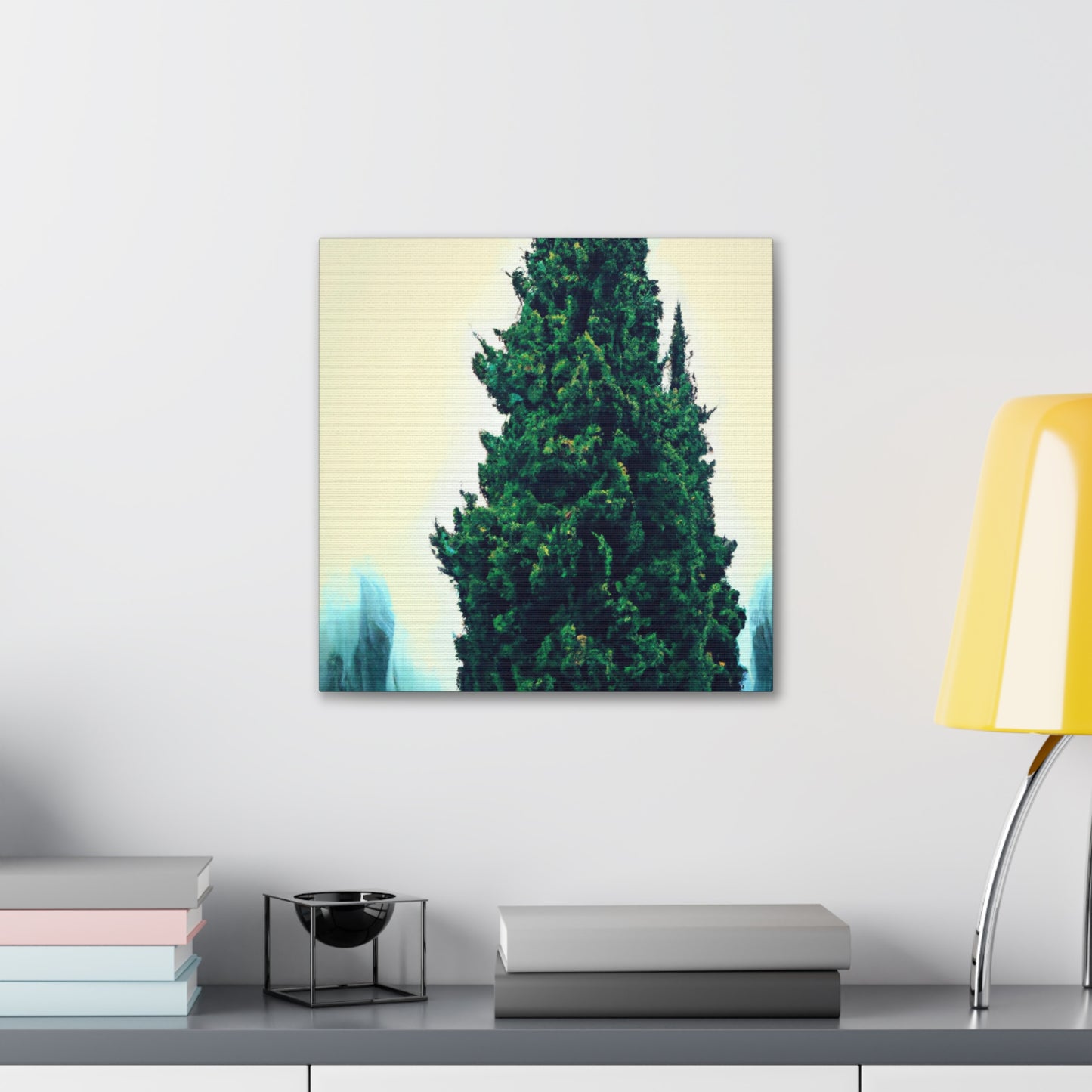 Cypress in Moonlight Shine - Canvas