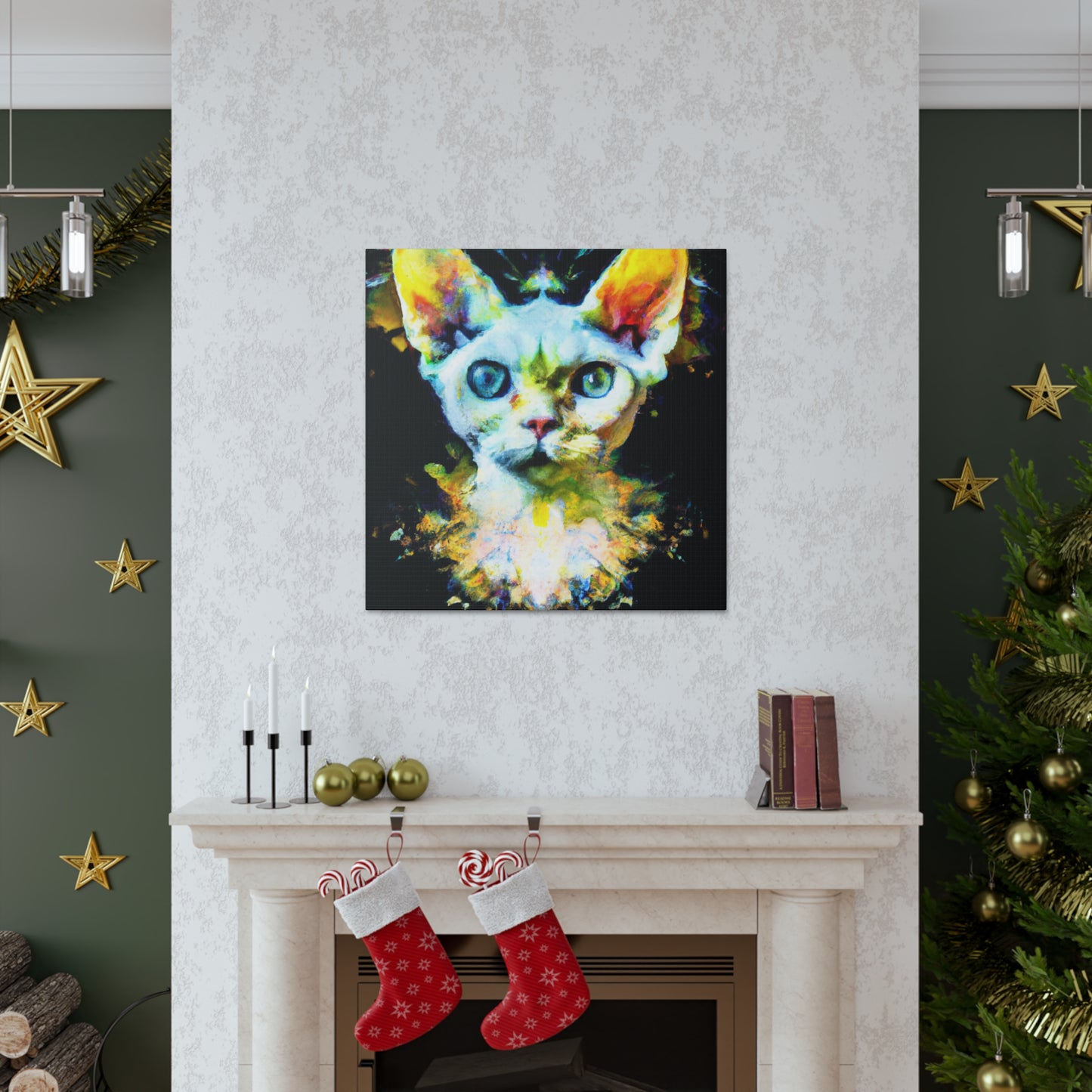 "Devon Rex Street Mural" - Canvas