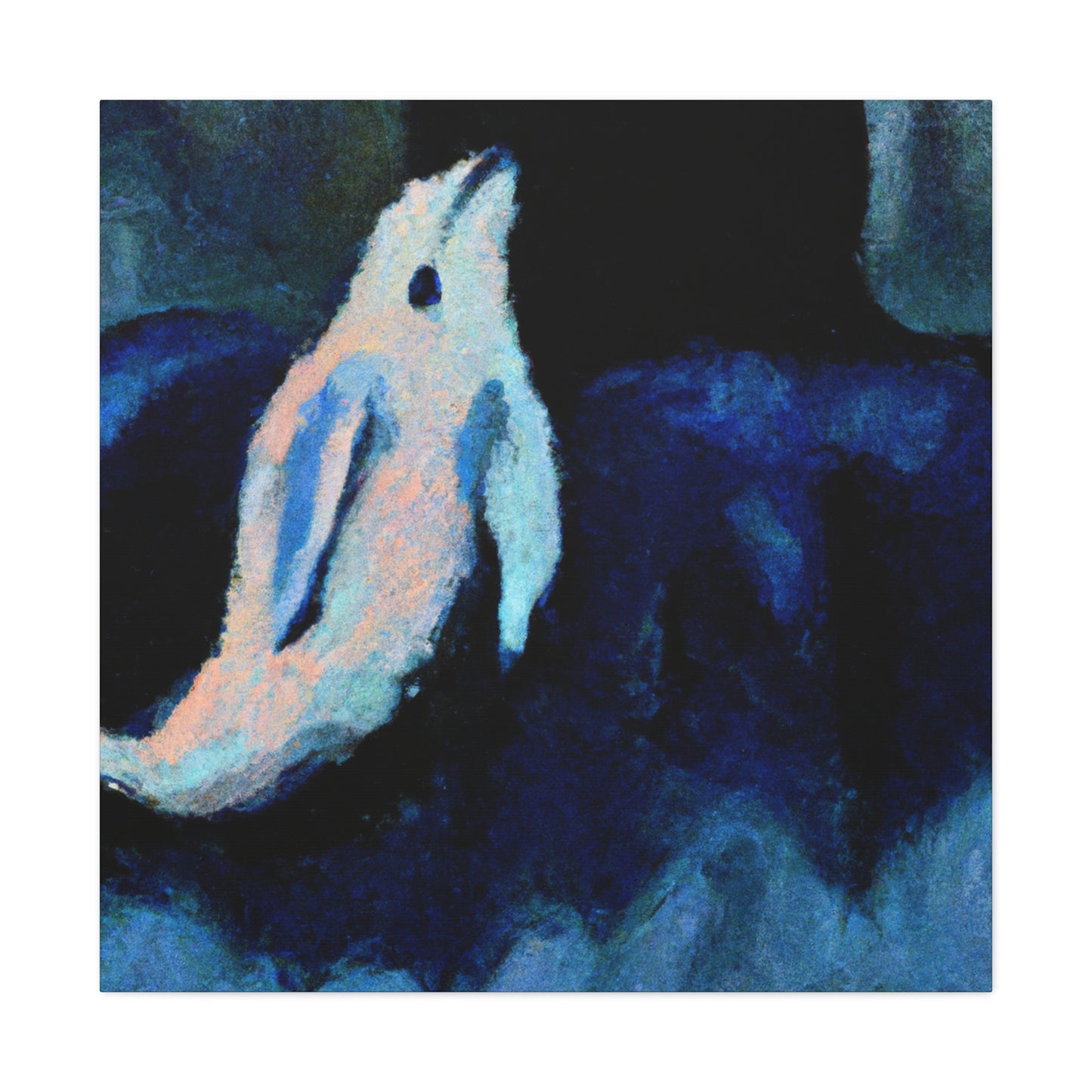 Beluga Whale Totem Dance - Canvas