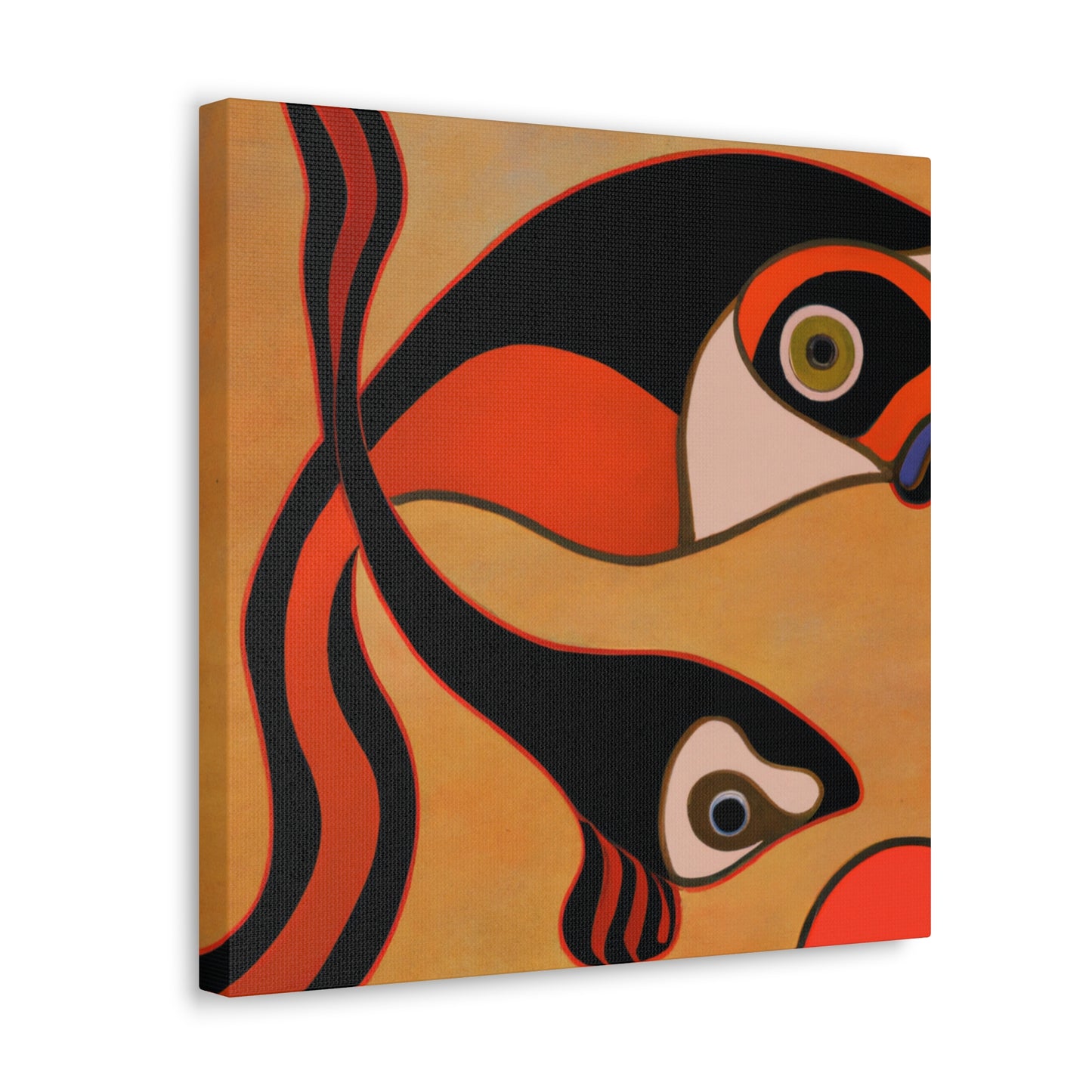 "Guppy Art Deco Dream" - Canvas