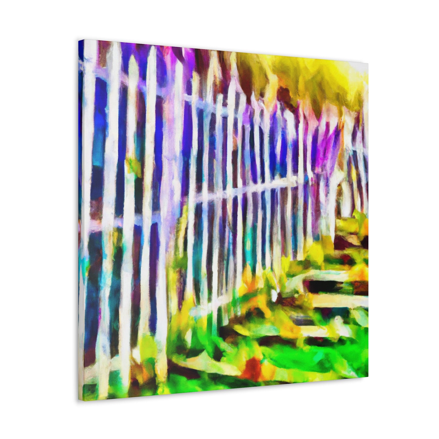 "Fence of the Barnyard" - Canvas