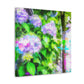 "Hydrangea in Bloom". - Canvas