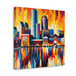 Harbor City Hues - Canvas