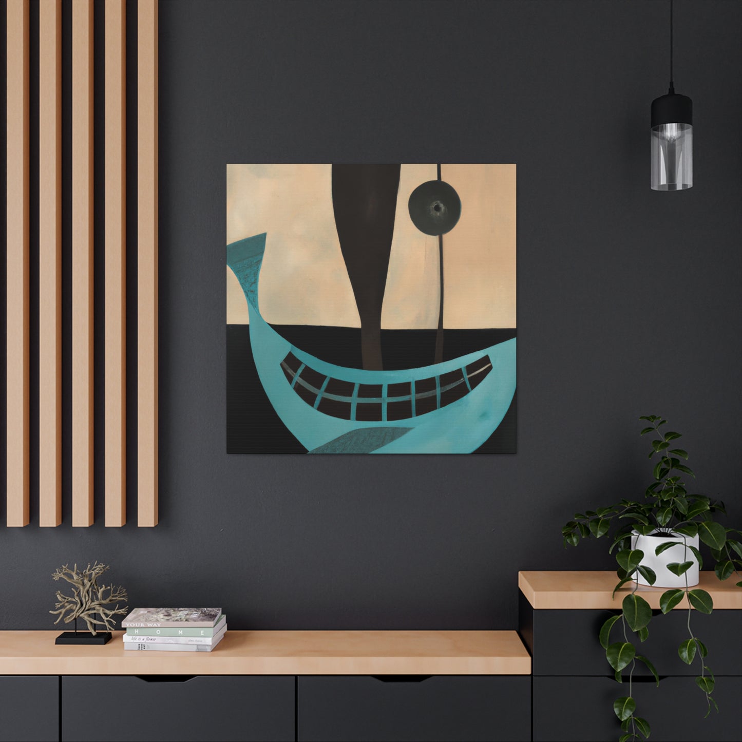 Reef in Deco Style - Canvas