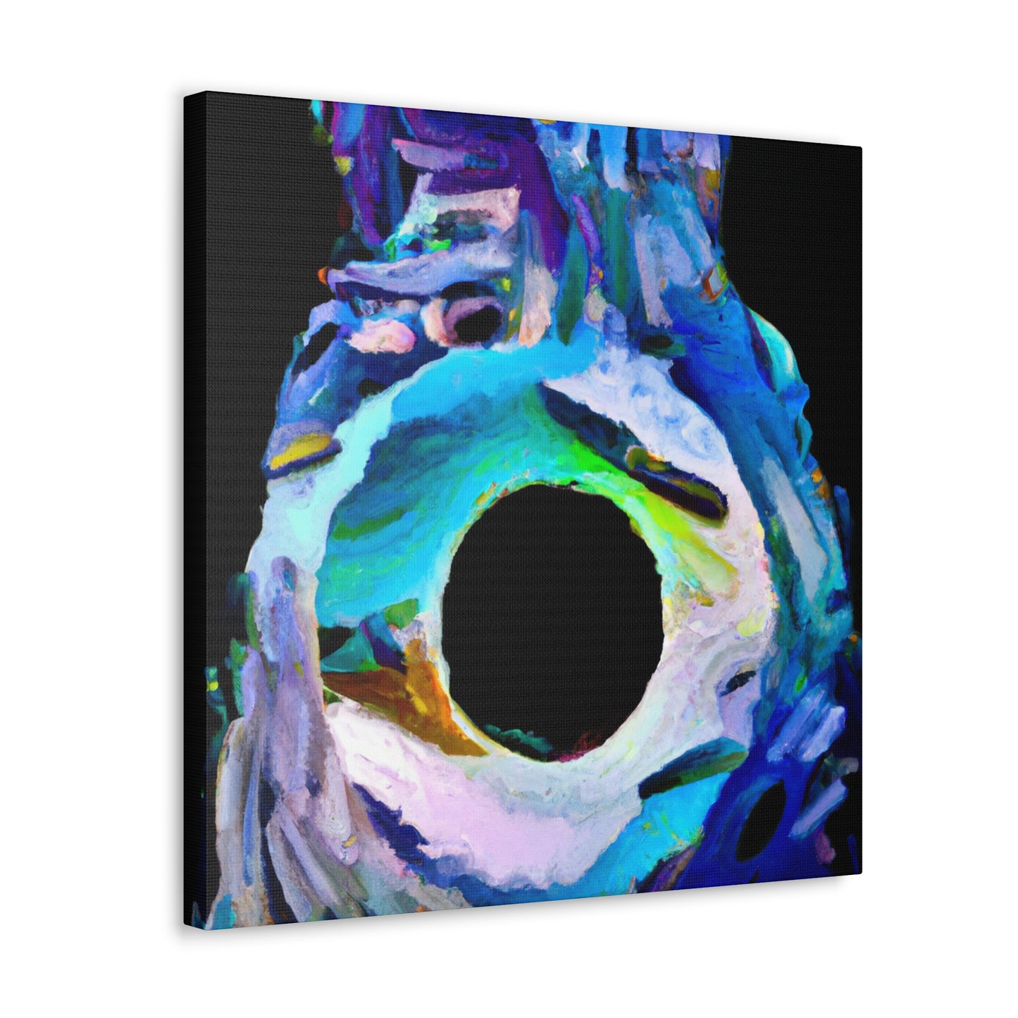 "Doughnut of Joyful Vibrance" - Canvas