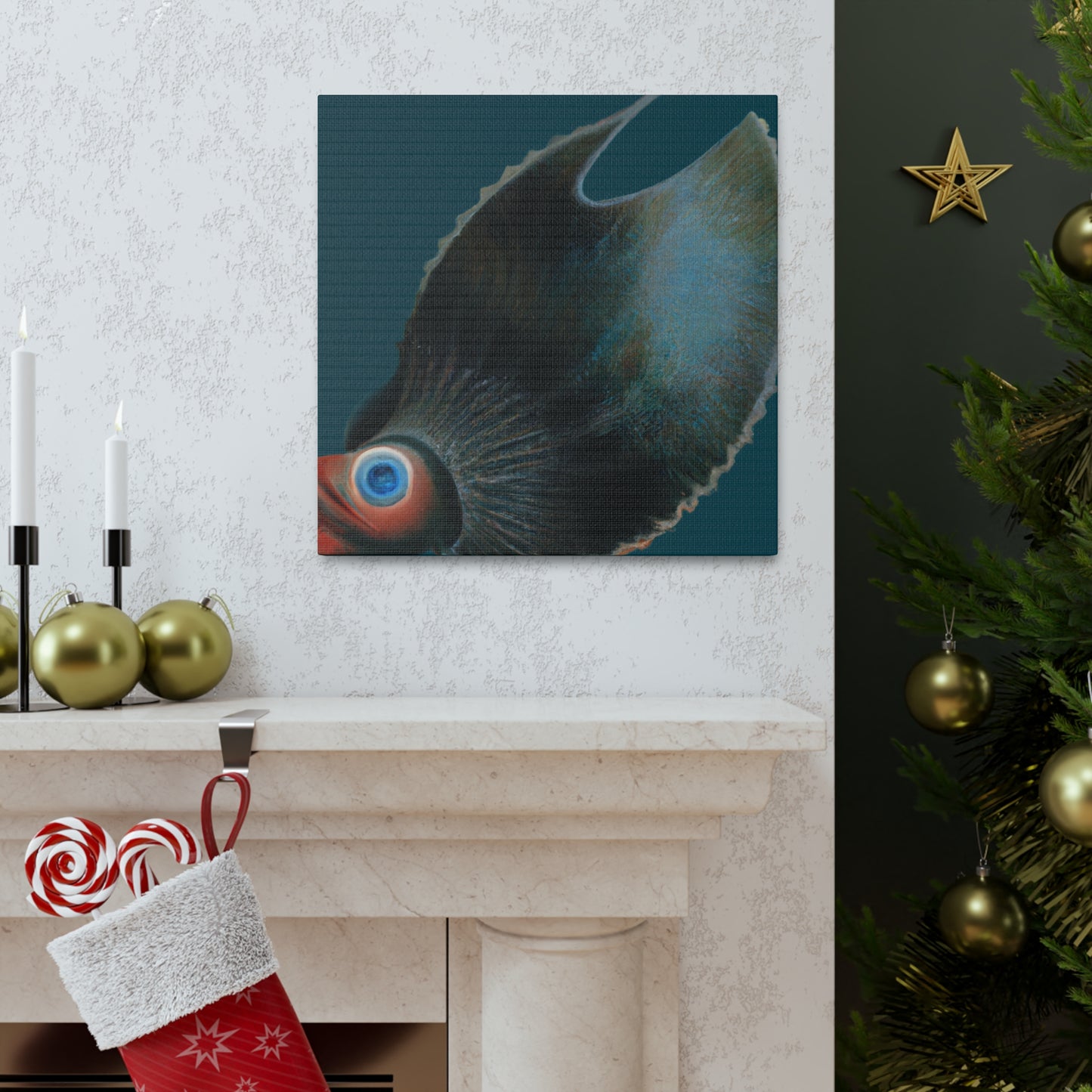 Angelic Fish Omen - Canvas