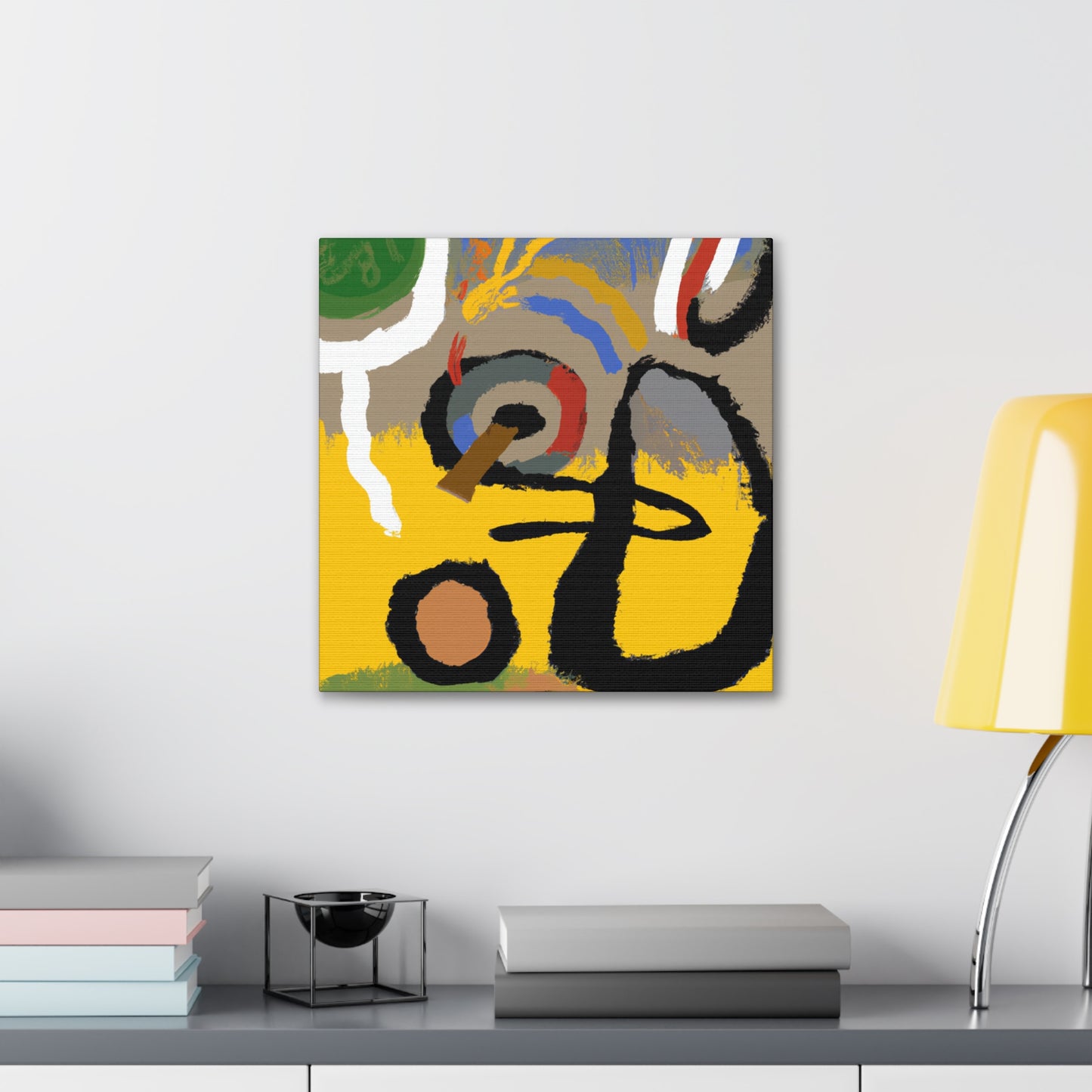 Golfing in Expressionism - Canvas