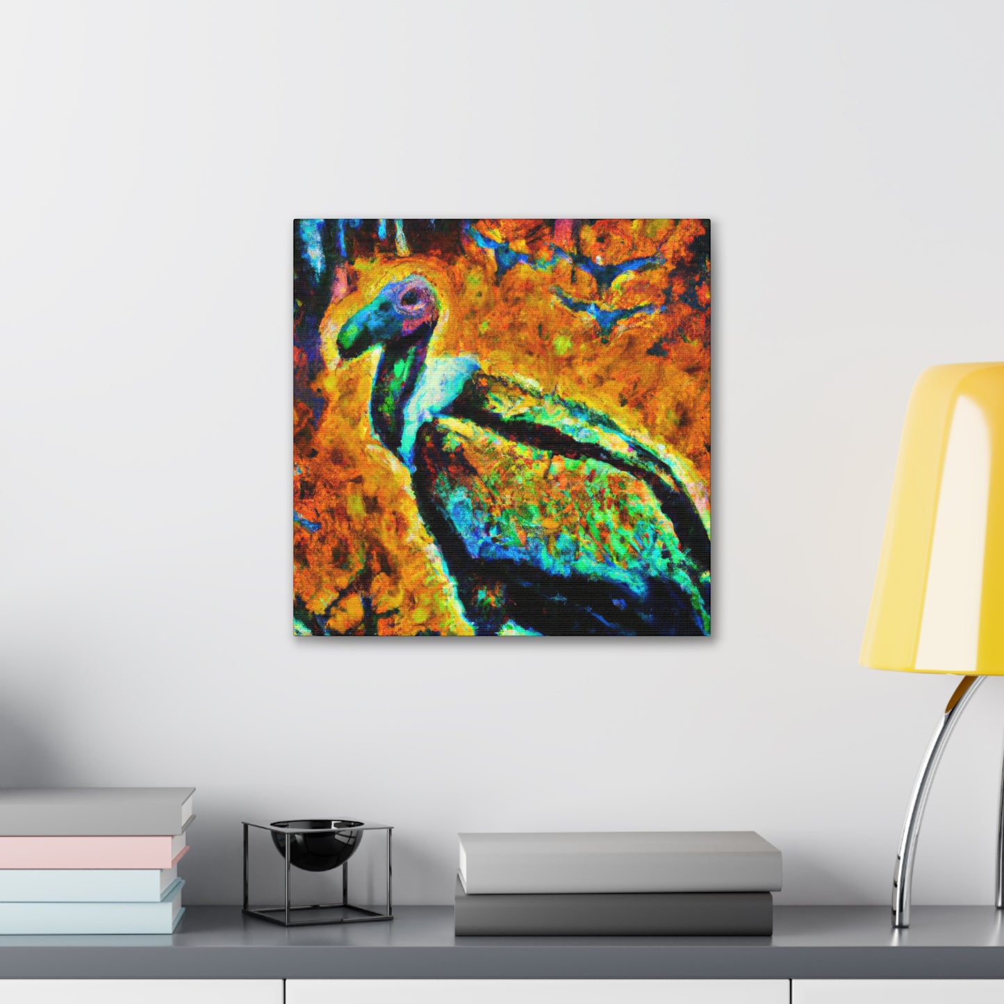 Vulture in Abstraction - Canvas