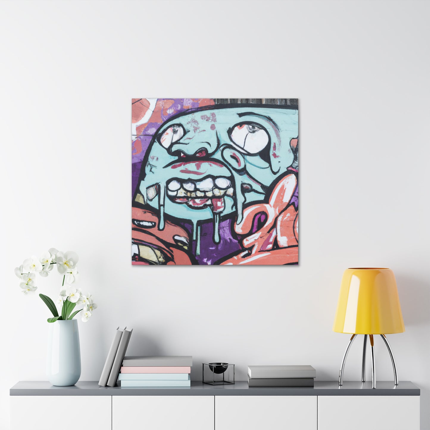 "Mural of newfound Joy" - Canvas