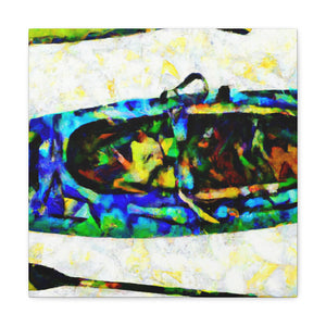 Kayak in Abstraction - Canvas