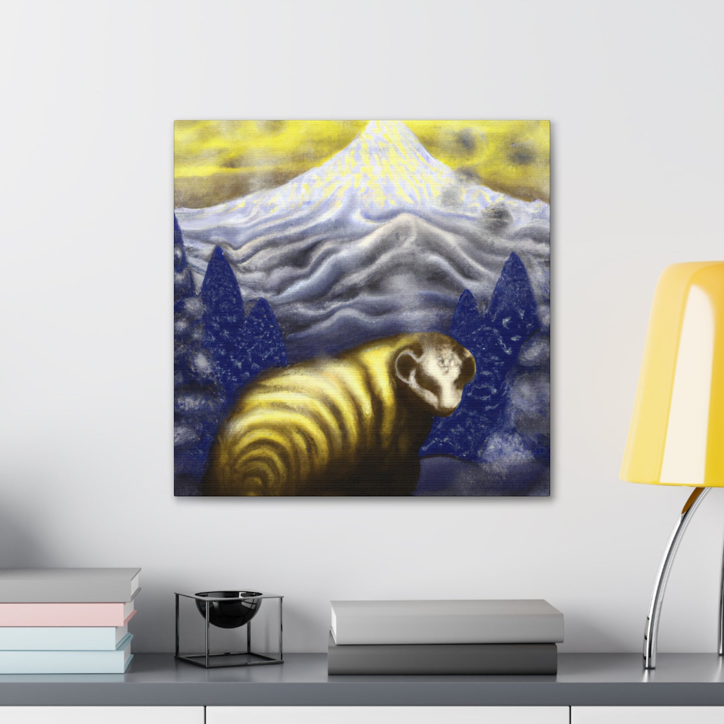 Skunk in Surreality - Canvas