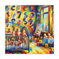 Vibrant Linguistic Symphony - Canvas