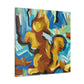 Squirrel Amidst Chaos - Canvas