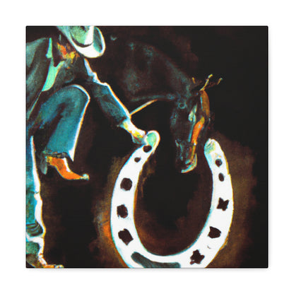 "Horseshoes of Possibility" - Canvas