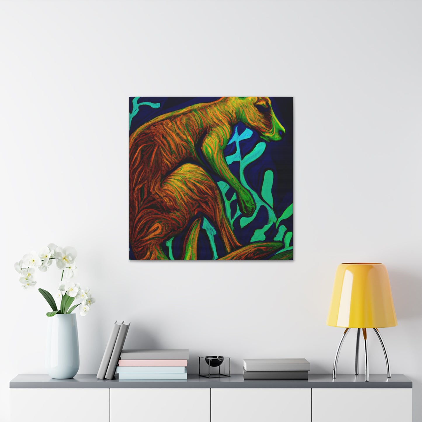 Kangaroo in Utopia - Canvas