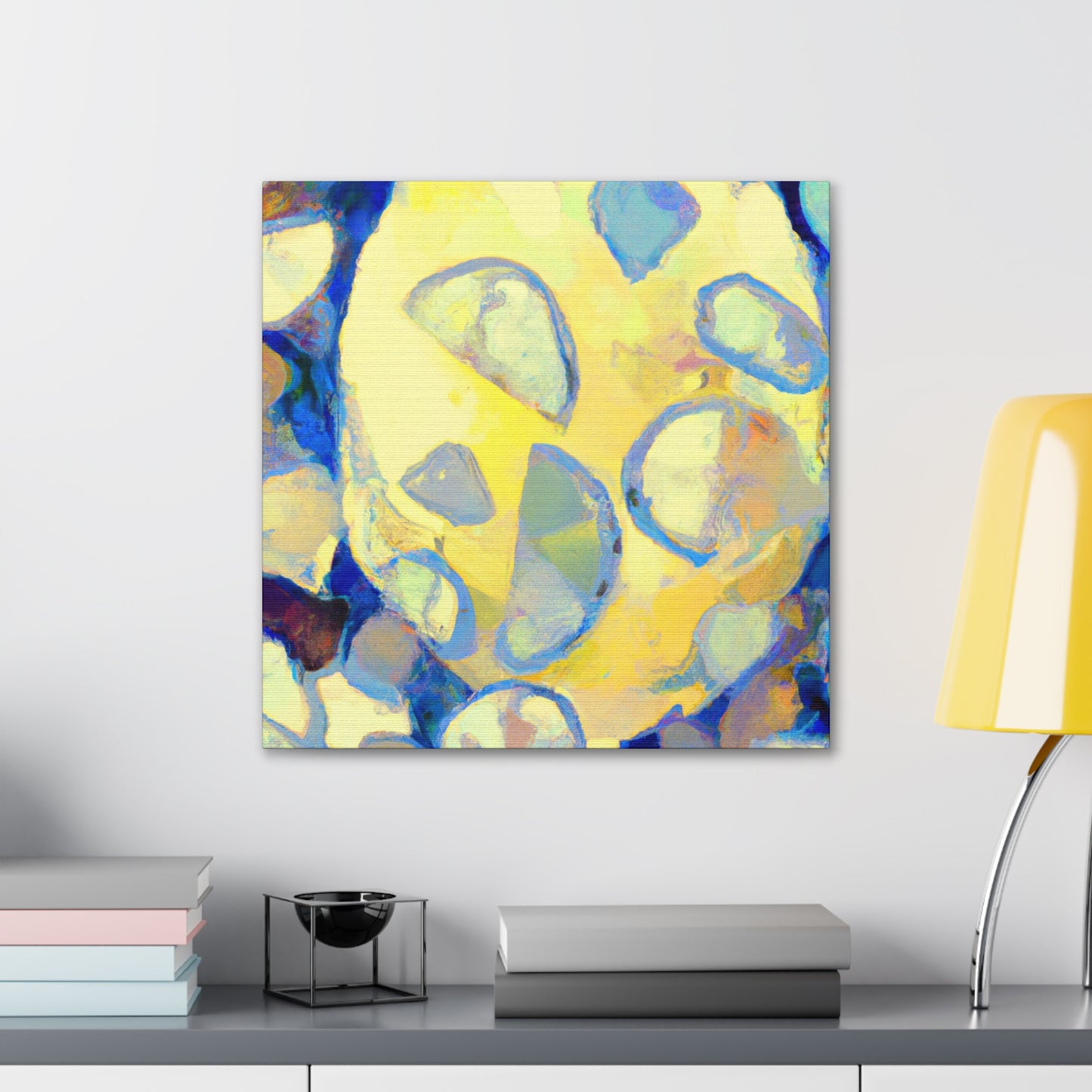 Lemon Sunrise Fauvism - Canvas