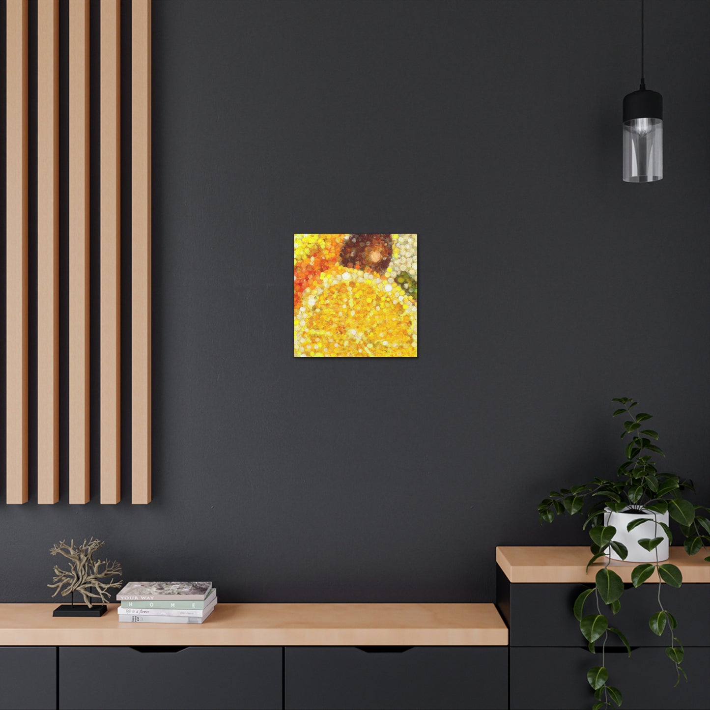 "Orange Ode to Spring" - Canvas