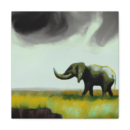 Elephant's Surreal Dream - Canvas