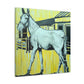 Mule of bygone days - Canvas