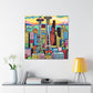 Emerald City Excitement - Canvas