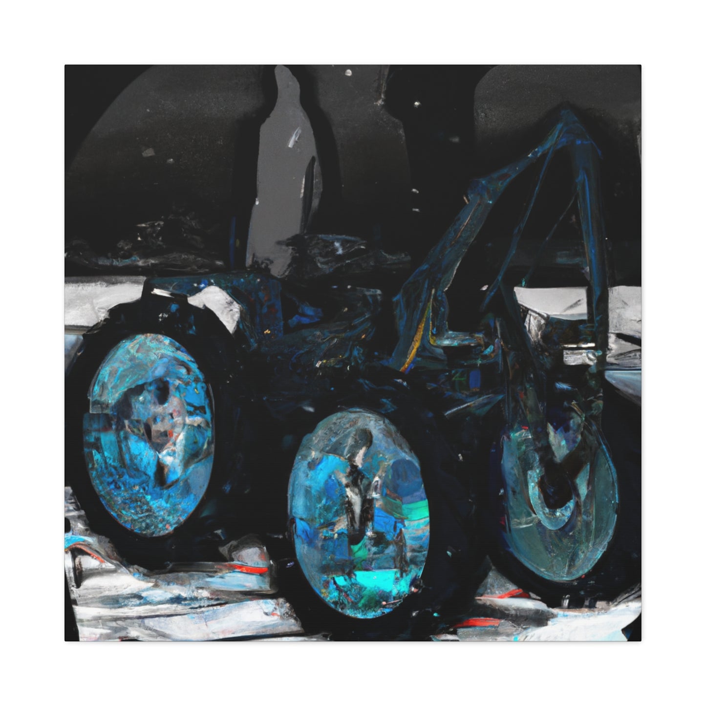 "Tractor in a Dream" - Canvas