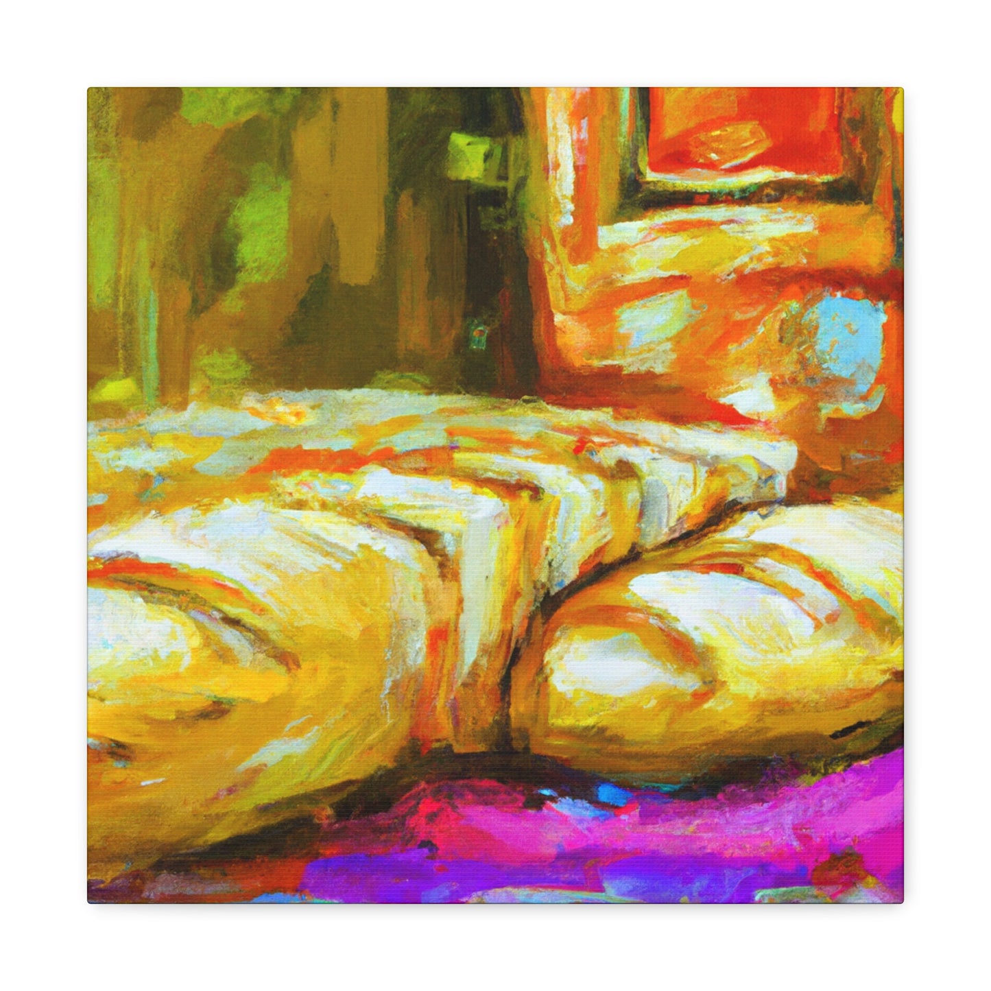 "Bread of Fauvism Wind" - Canvas