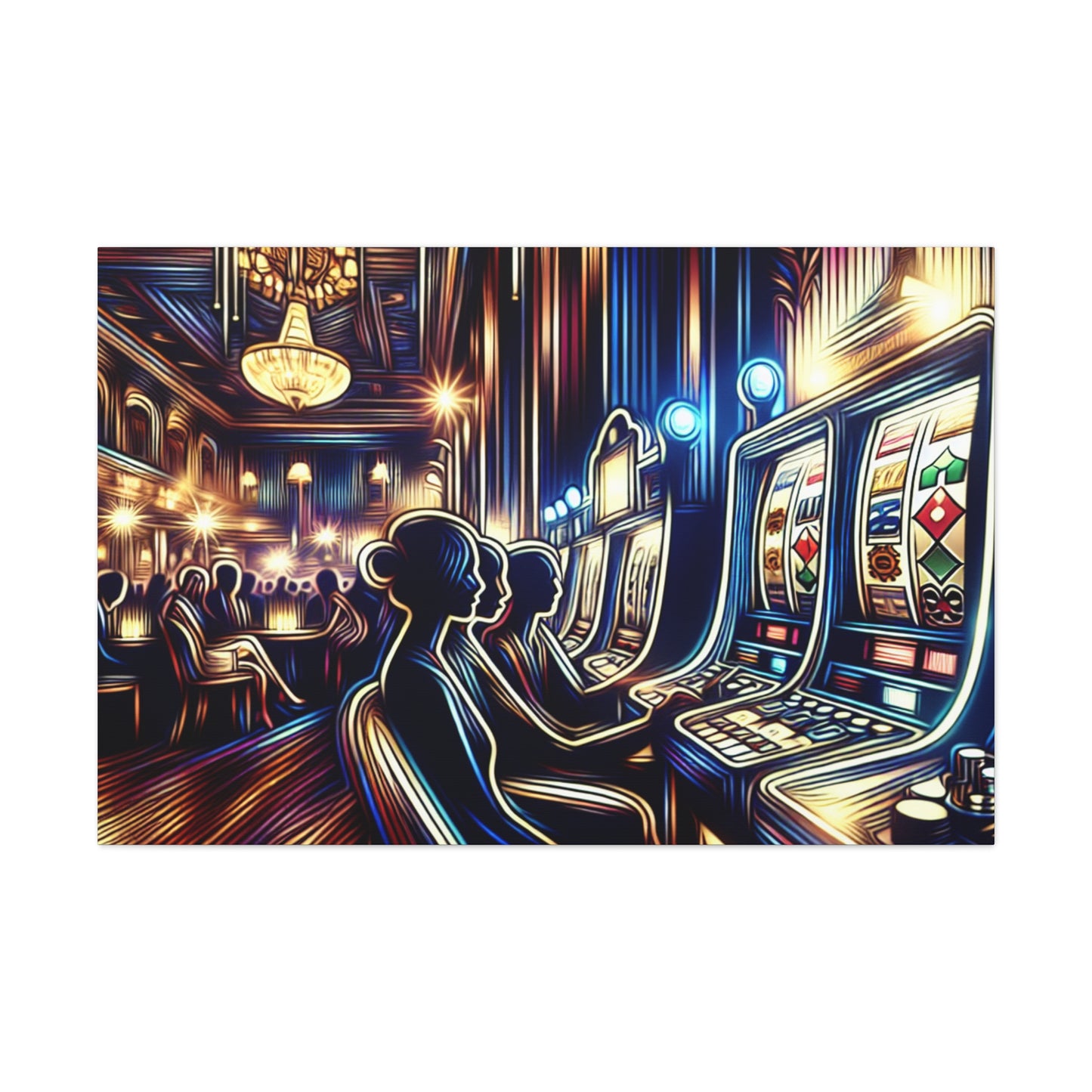 "Gambling Mirage" - Canvas