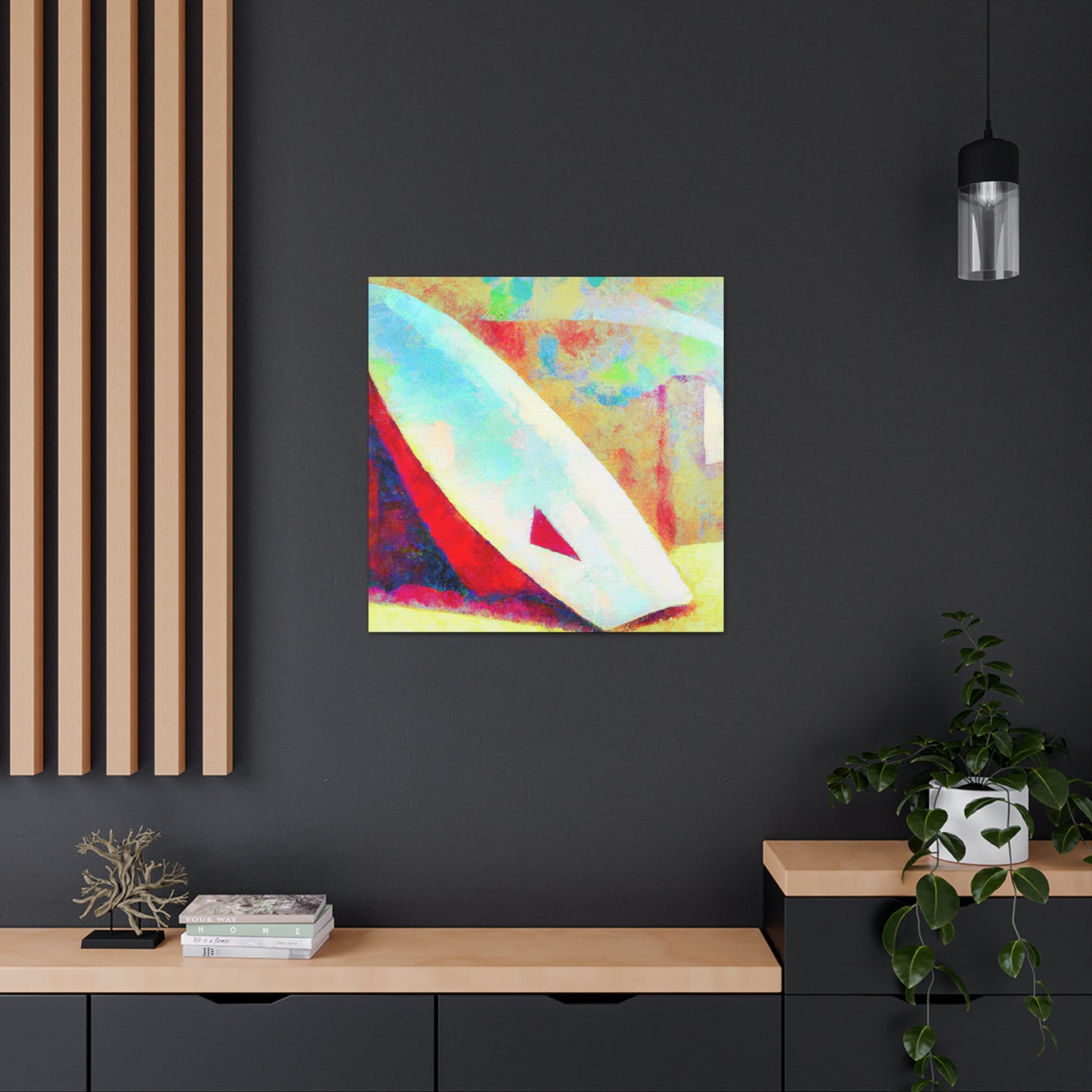 Surfboard Symphonies Wave - Canvas