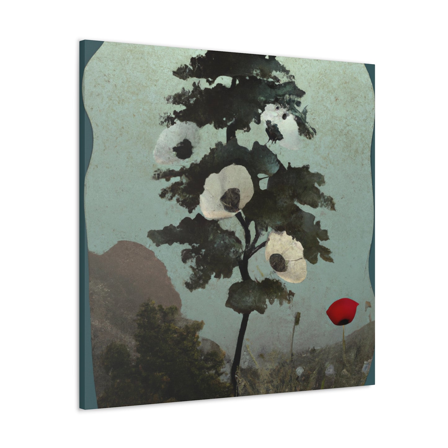 Poppies in Blossoms - Canvas