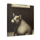 Potbelly Pig Fantasy - Canvas