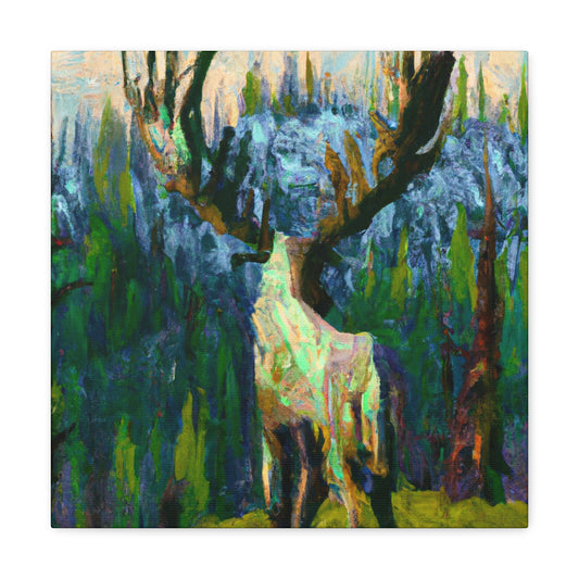 Majestic Elk Painting - Canvas