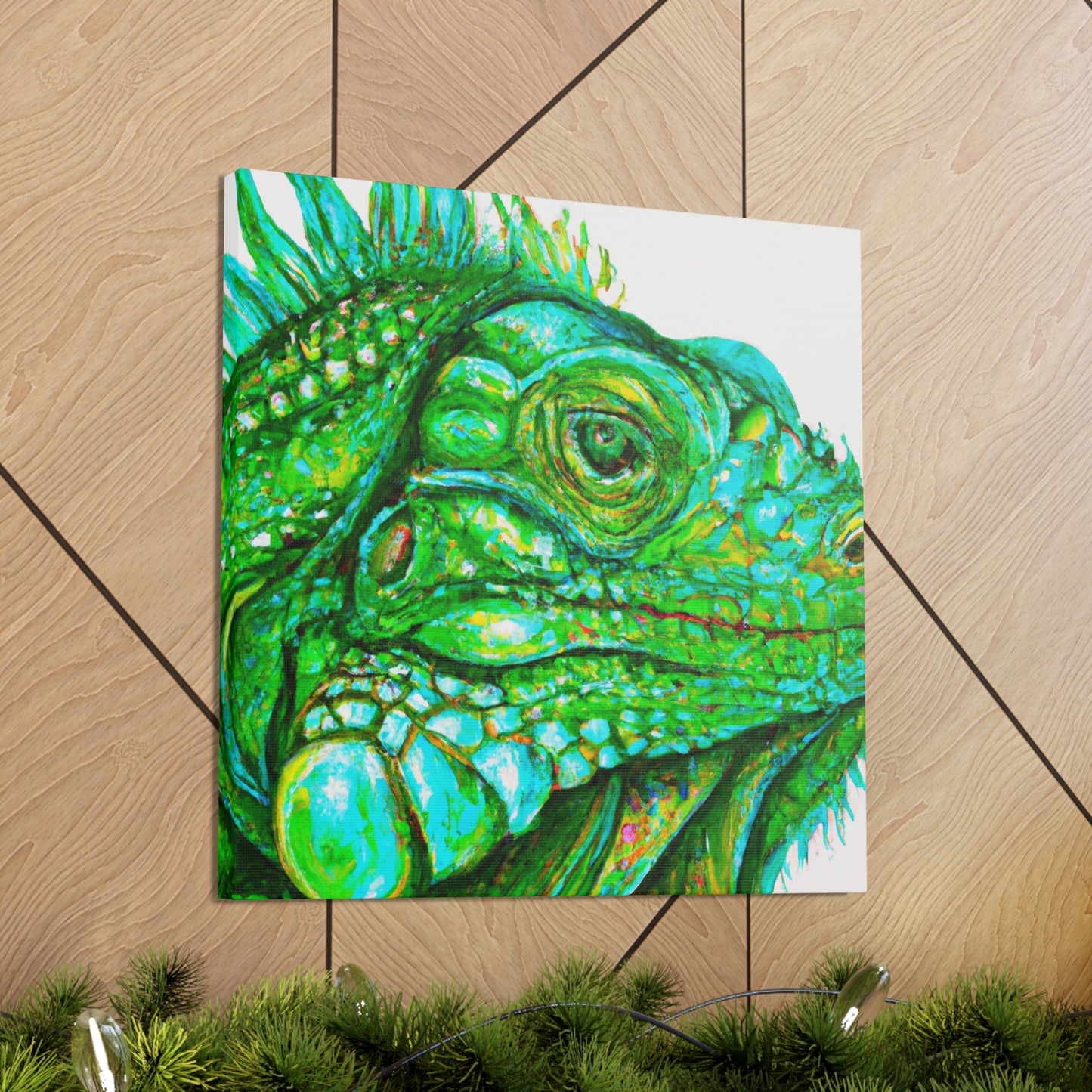 Iguana's Surreal Dream - Canvas