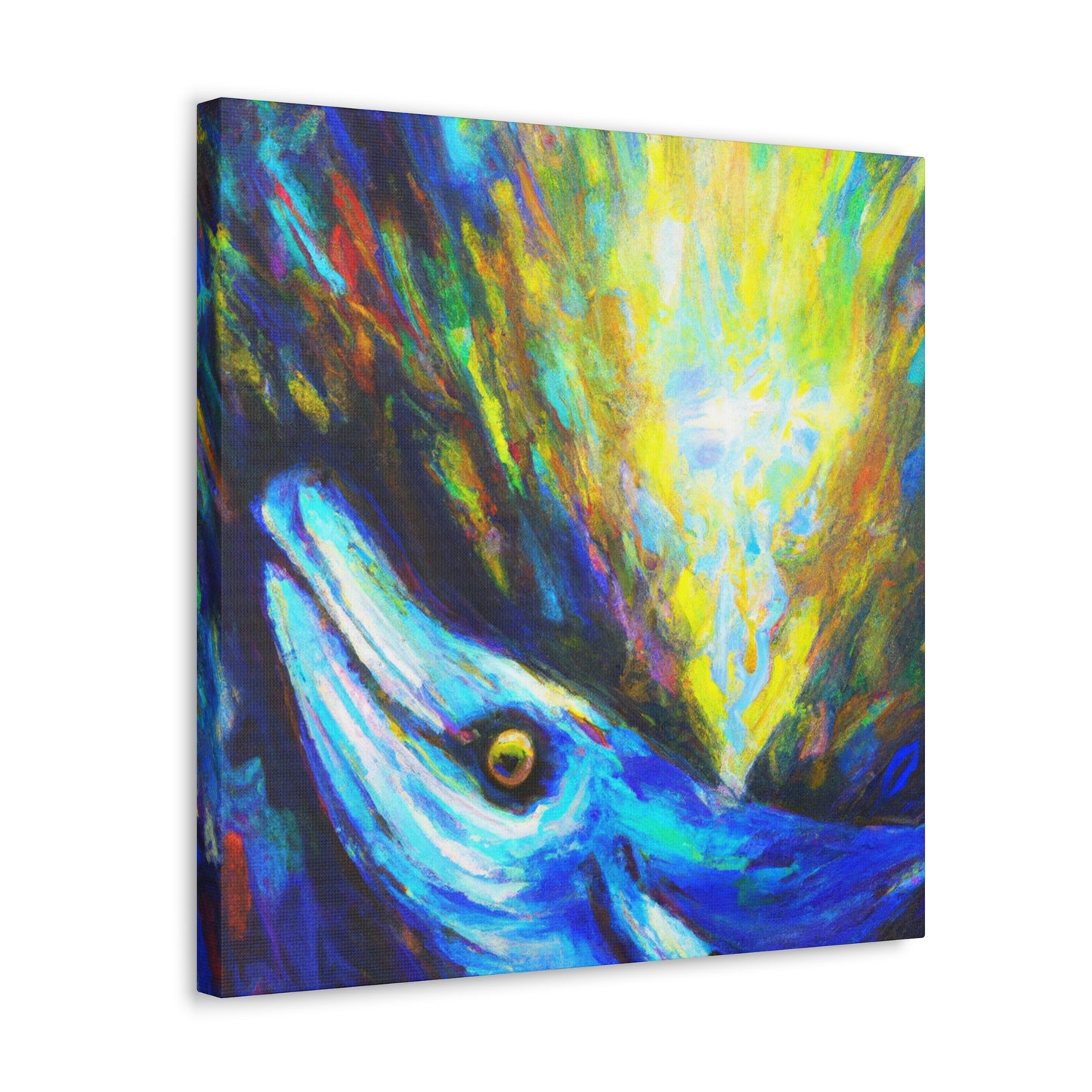 Whale Surrealism Dream - Canvas