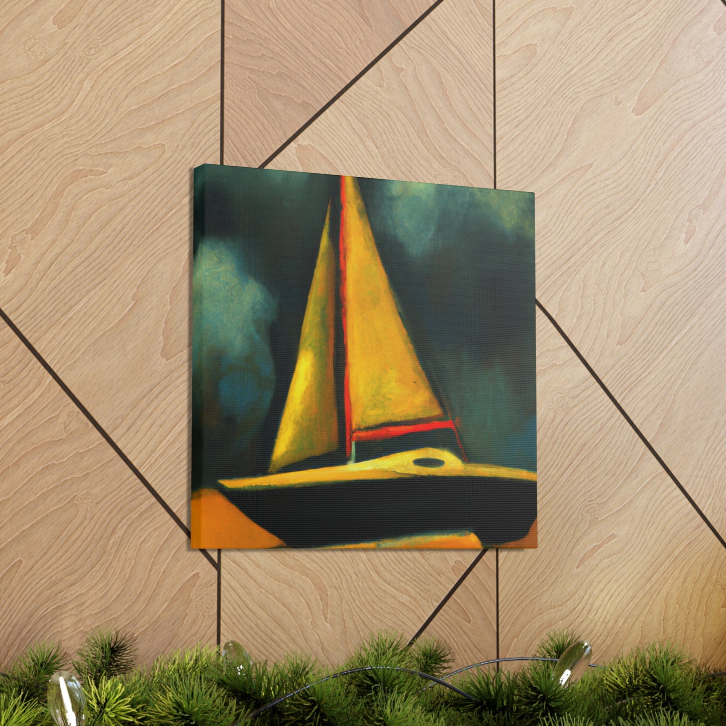 "Boats in the Fog" - Canvas