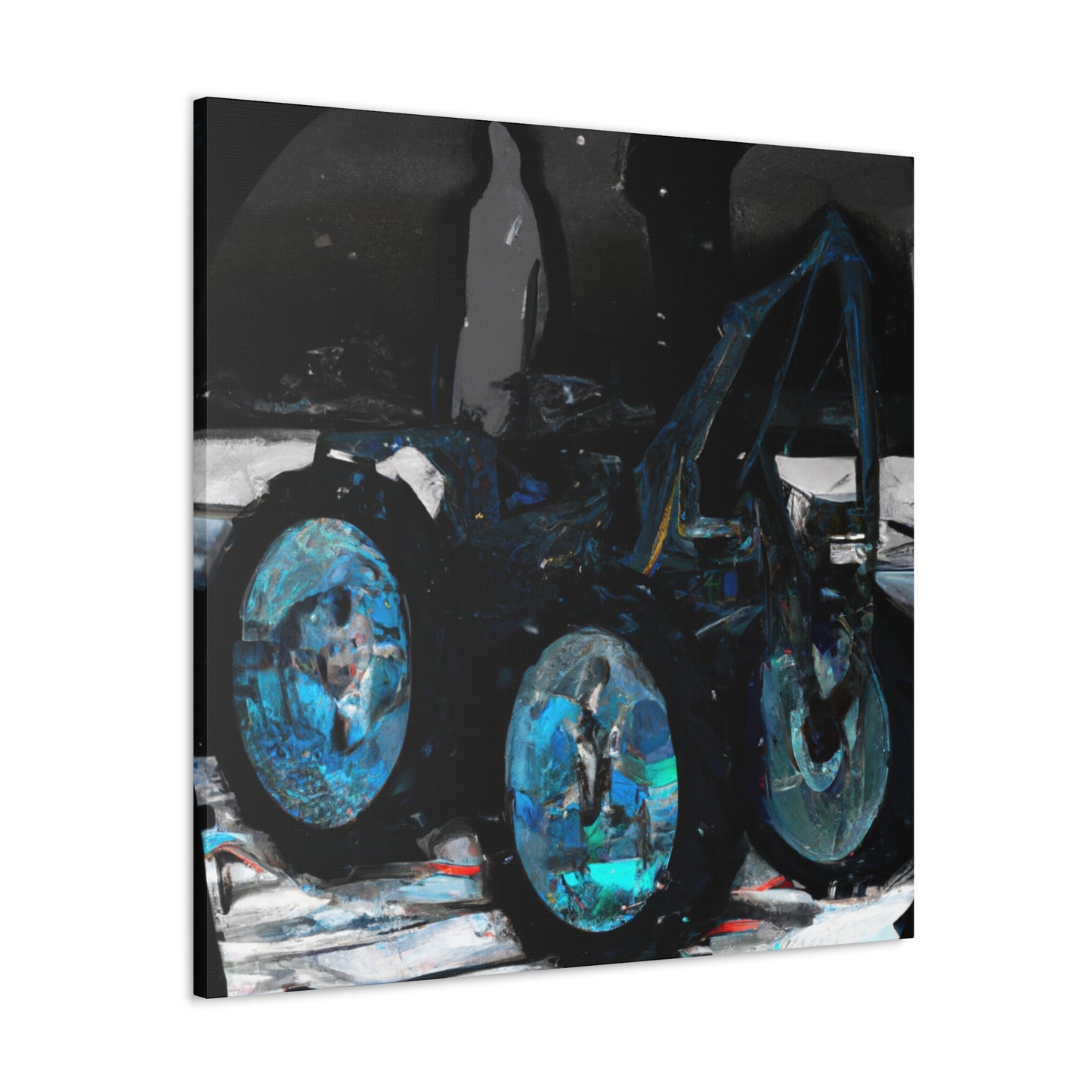 "Tractor in a Dream" - Canvas