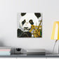 "Giant Panda Triumphant" - Canvas