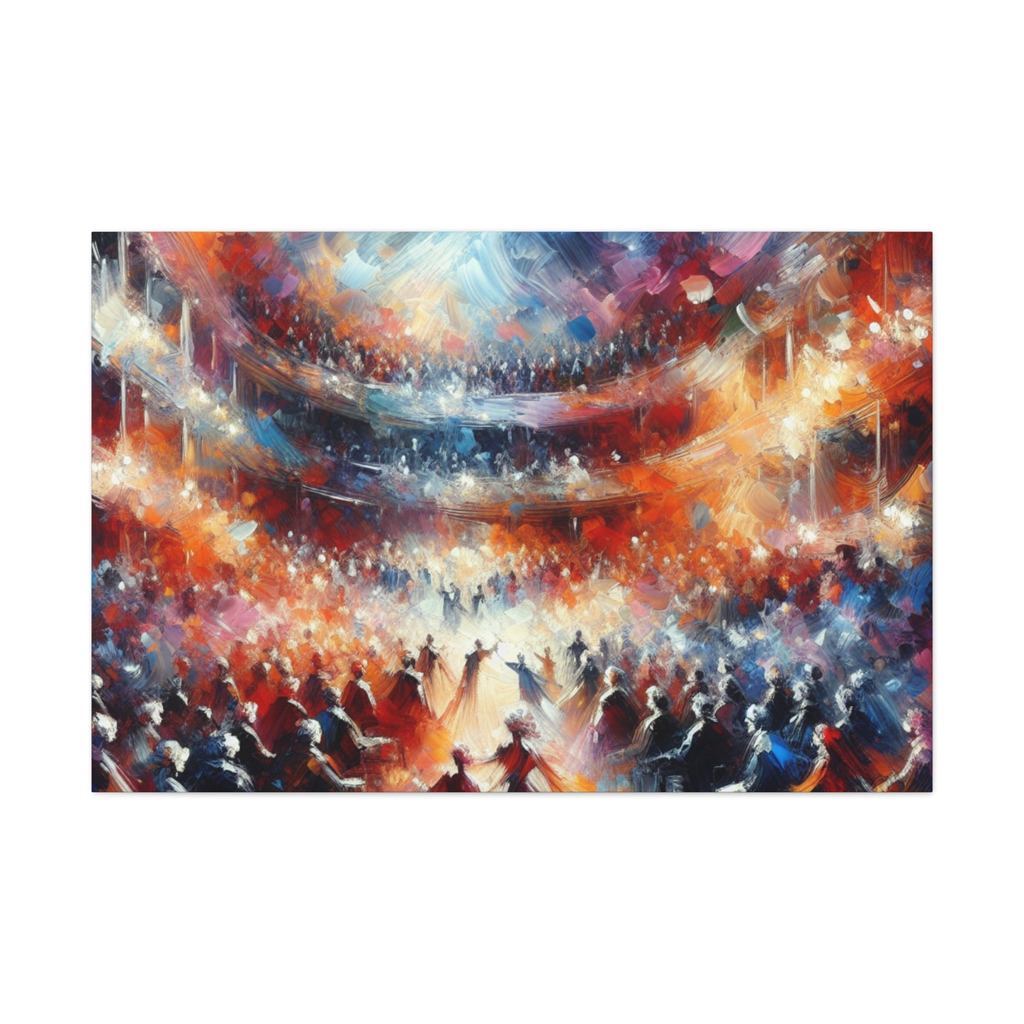 Operatic Symphony of Movement - Canvas