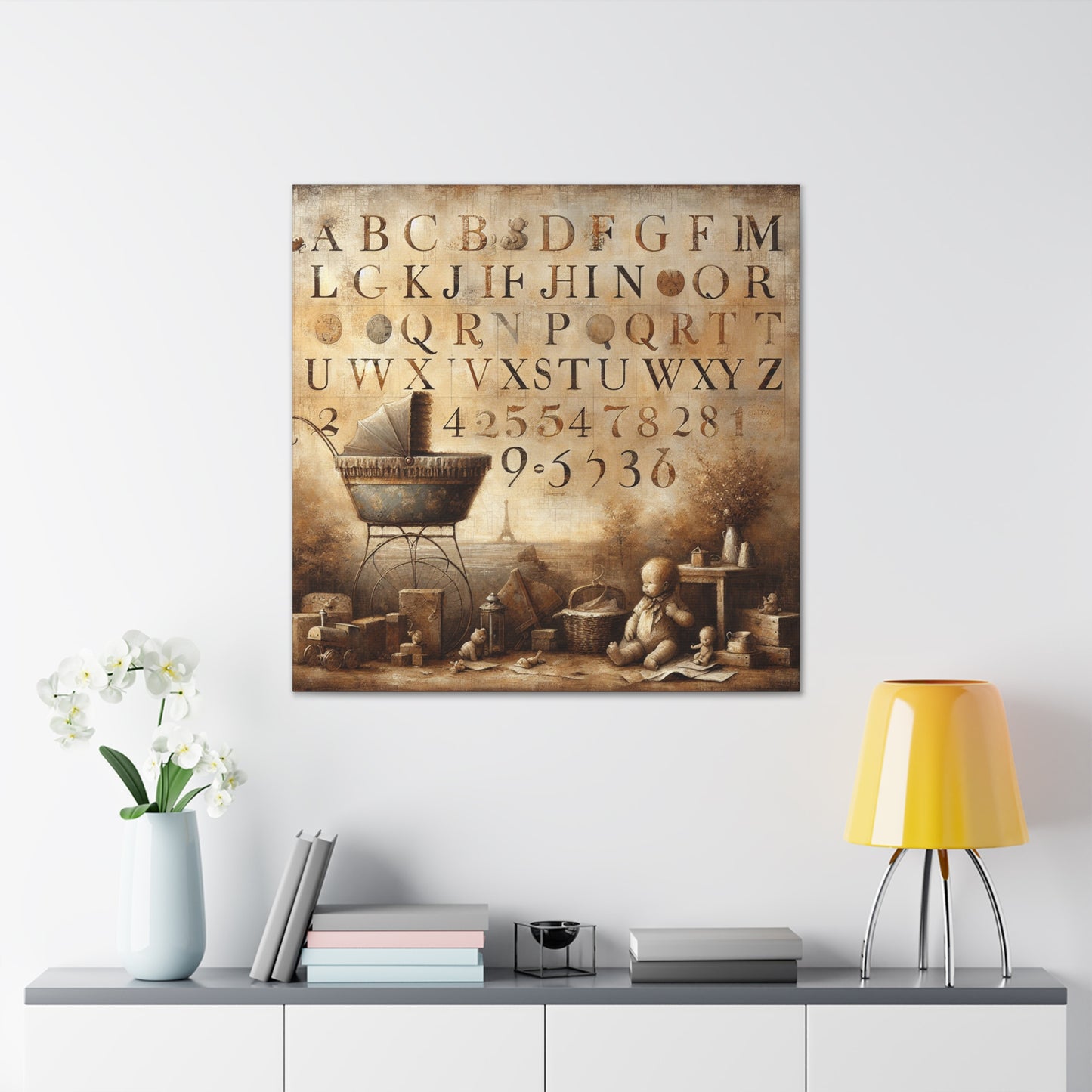 Whimsical Language of Enlightenment - Canvas