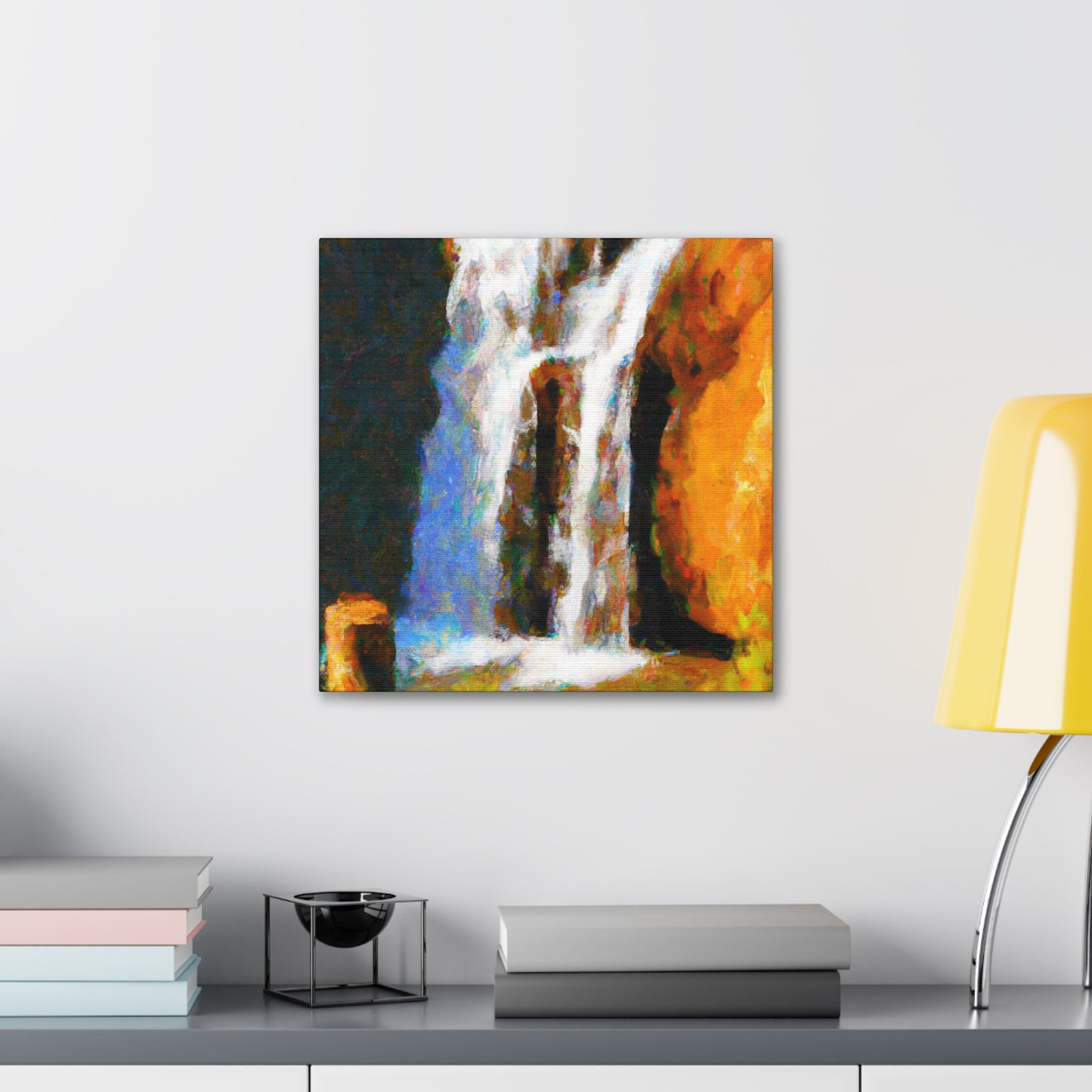 "Fallen Water Glory" - Canvas