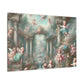 Whimsical Garden Dreams - Canvas