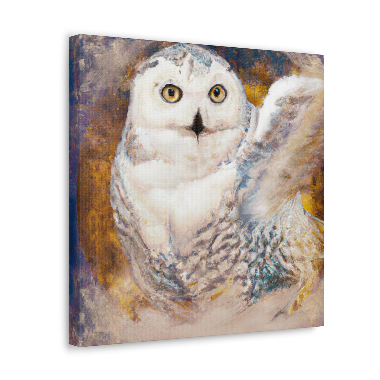 Snowy Owl Serenity - Canvas