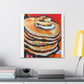 "Pancakes in the City" - Canvas