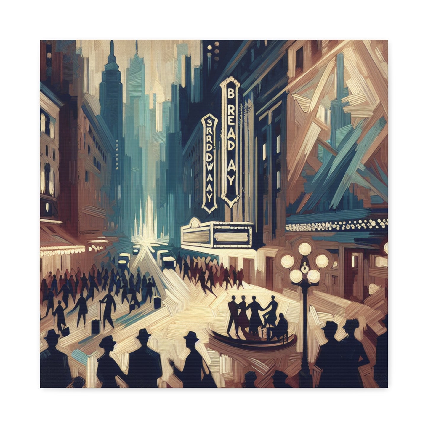 Showtime on Broadway - Canvas